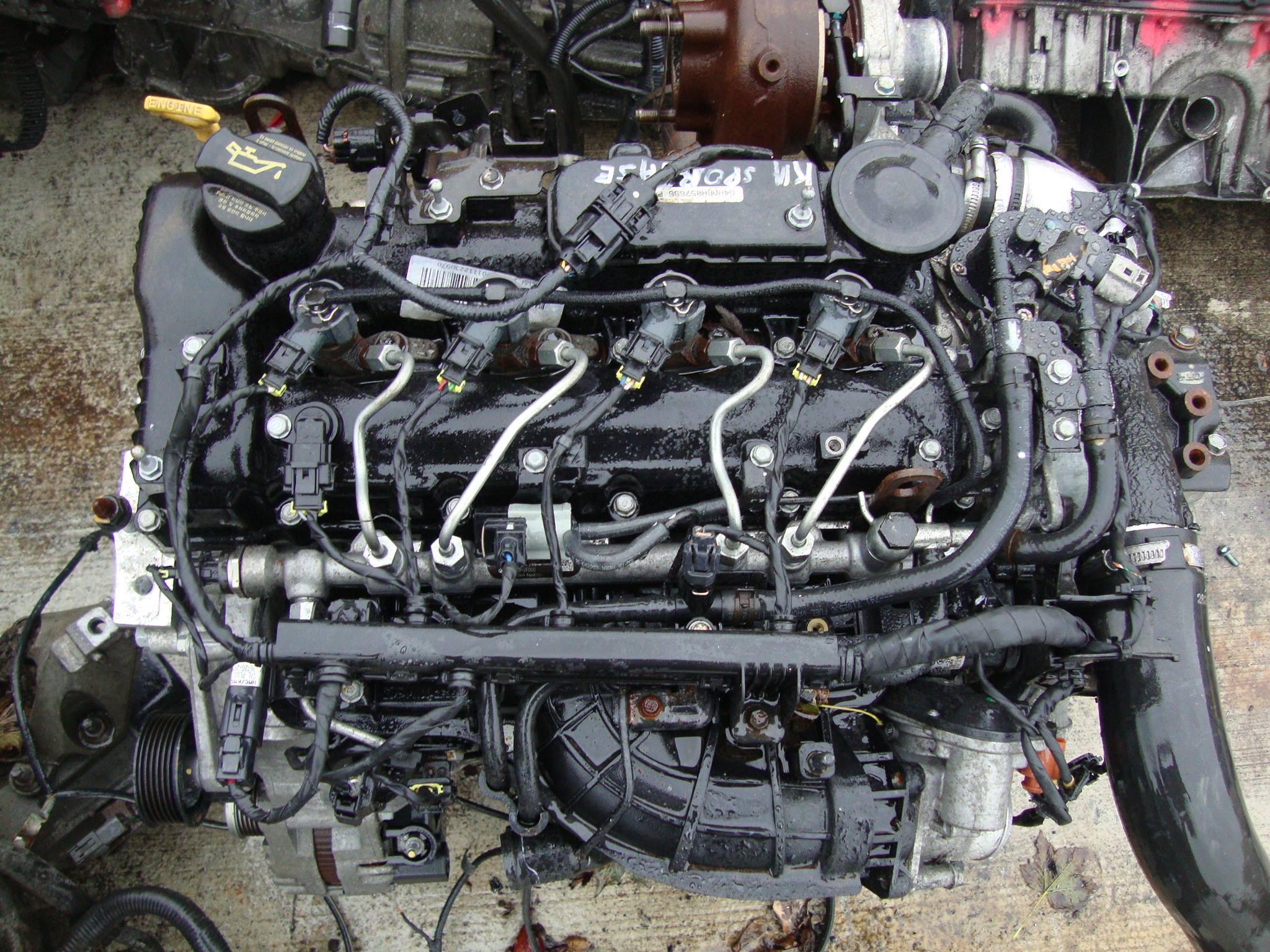 engine from car